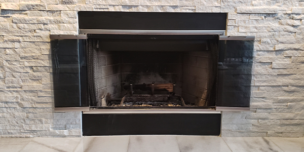 before burner and glass